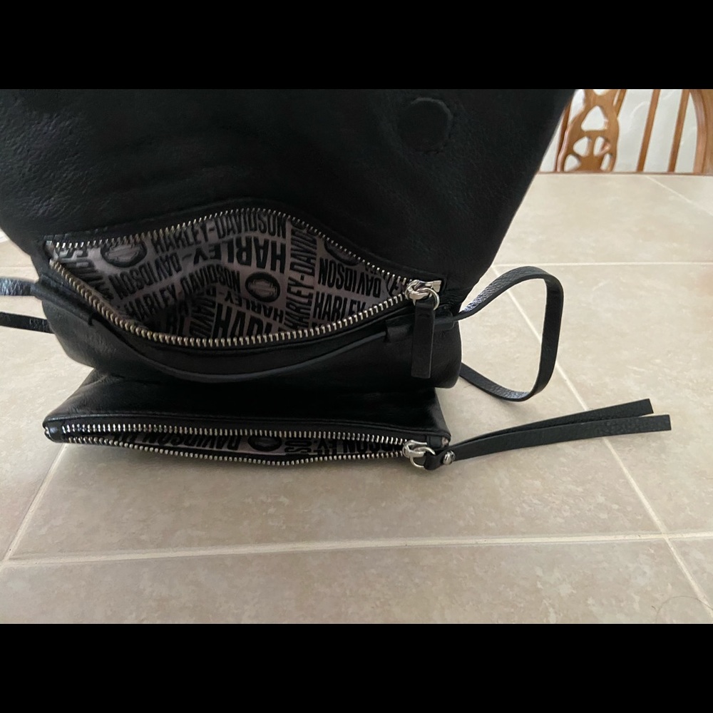 Harley Davidson riding purse